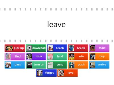 EFL Unit 6/ Opposite verbs 6A