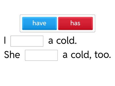 WW7 U2 文法練習 does do  have has