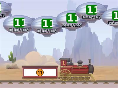 Numbers 11 to 20 - young learners