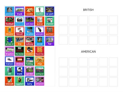 American vs British English - Zeppelin Idiomas