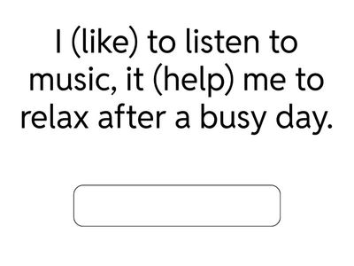 ЦТ All Present Tenses (part 2)