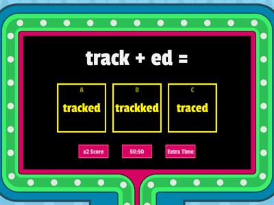 Adding suffixes