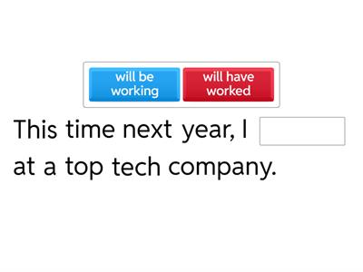 Future perfect and future continuous 
