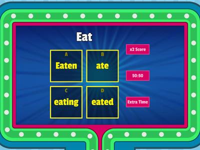 Irregular Verbs -Simple Past 