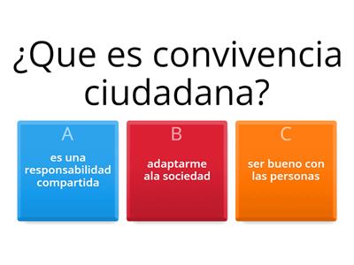 Convivencia ciudadana