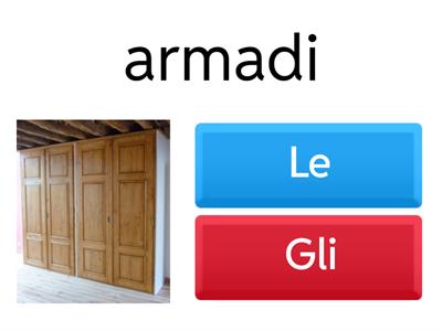 Articoli Determinativi Plurali