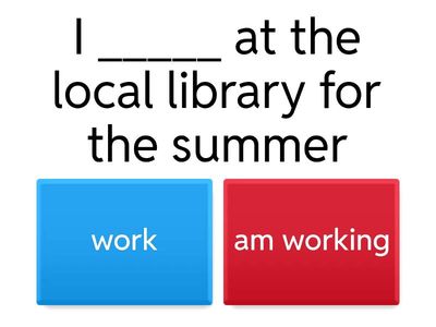 Engleski B1 - Pres.Simple/Progressive