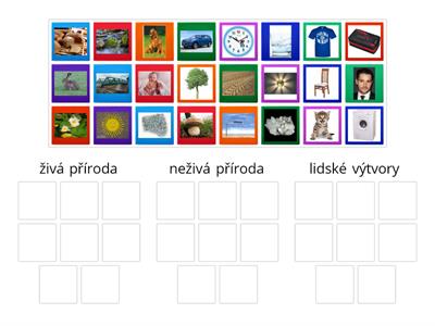 živá a neživá příroda