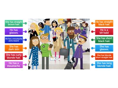 Describing physical appearance