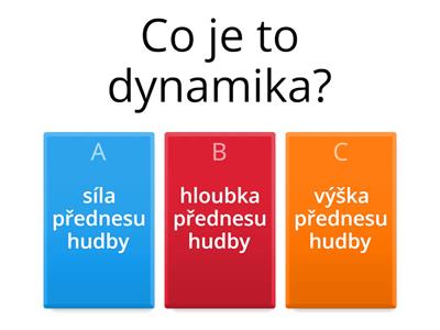 dynamika (hudební výchova)