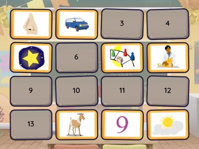 Initial Sound Memory - Phonological Awareness Game