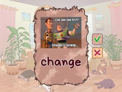 Verbs in the past tense!