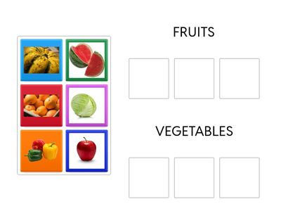 FRUITS AND VEGETABLES