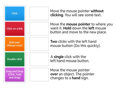 Mouse actions (use with mousercise on pcb website)