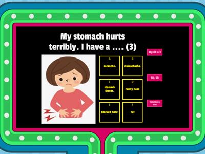 English Class A 2 unit 5 illnesses  and injures