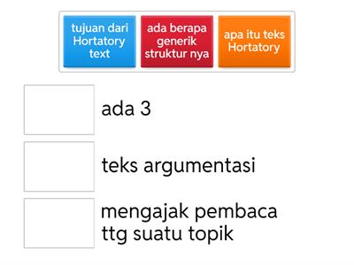 Hortatory exposition text