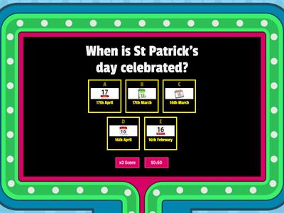 St Patrick's Day