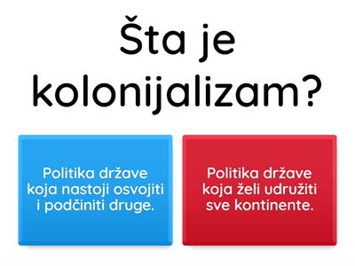 Kolonijalizam-Povijest 7. razred