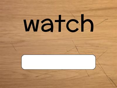 Present Simple Spelling (third person)