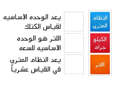 التحويل الي الوحدات المترية