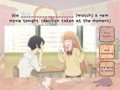 Will vs be + going to