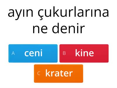 5.sınıf tüm dersler test