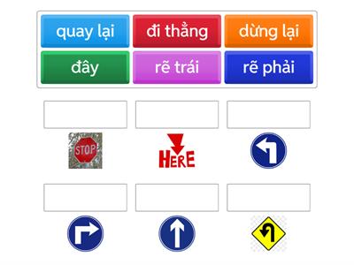  Direction - Vocabulary