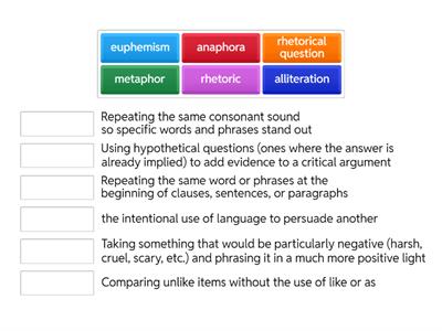 10th Rhetorical Devices