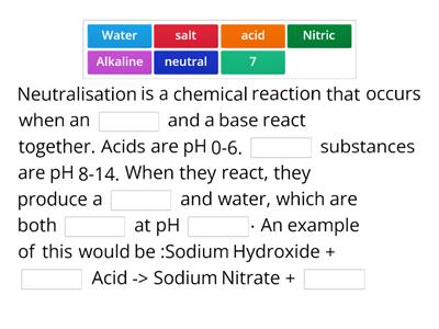 Neutralisation