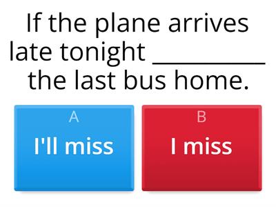 1st conditional - Murphy