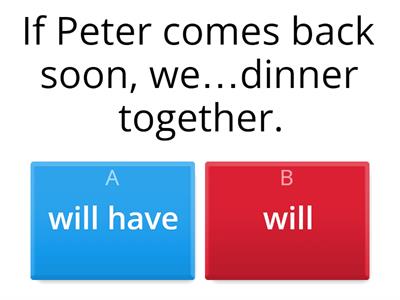 Round up 3 conditionals