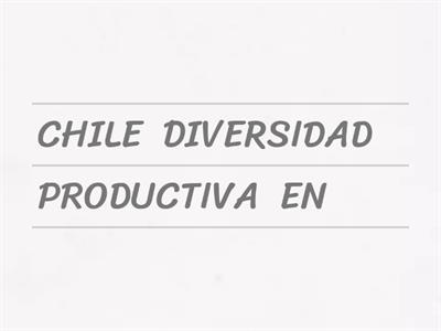 DIVERSIDAD PRODUCTIVA