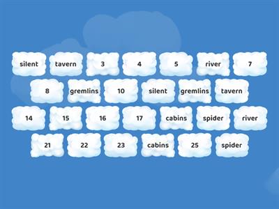 Rabbit, Tiger, Camel Matching