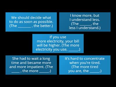 EF Upper-Intermediate U1: The ..., the ... + comparatives