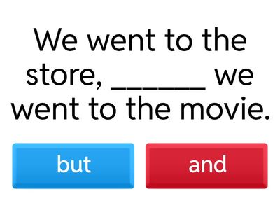 Compound sentences with Coordinating Conjunctions