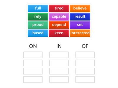PREPOSITIONS B2 FIRST