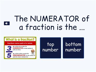 Fractions Vocab, Halves, Quarters