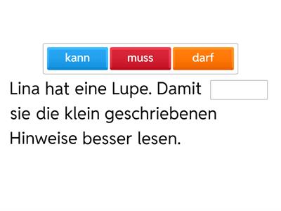 6 Modalverben einsetzen Kapitel 6