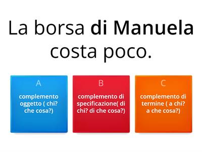 A. LOGICA (quiz): crocetta i complementi