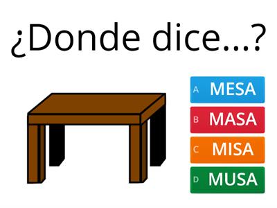 ¿Dónde dice...?