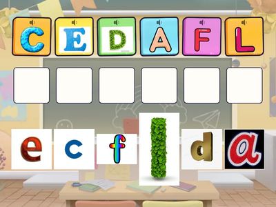 大小寫字母配對