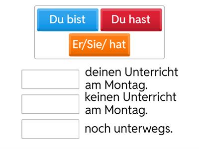 sein / haben T. 2
