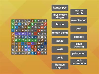 Kosakata bahasa Jepang