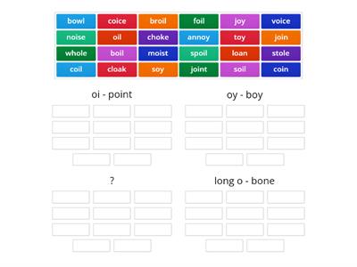 2.31 (sort 31-within) long O, OI, OY