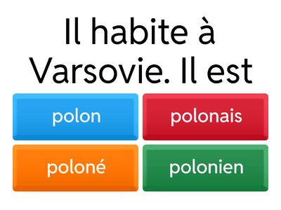 3. PAYS ET NATIONALITES