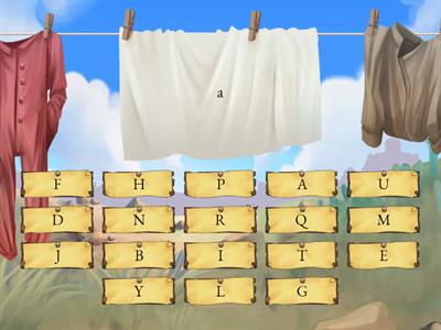 Uppercase-Lowercase Alphabet Match