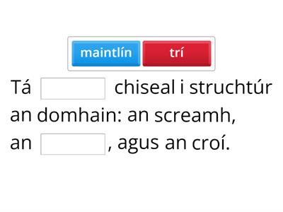 Struchtúr an Domhain