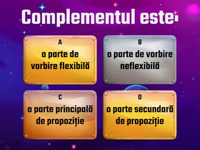 Complementul - clasa a VI - a