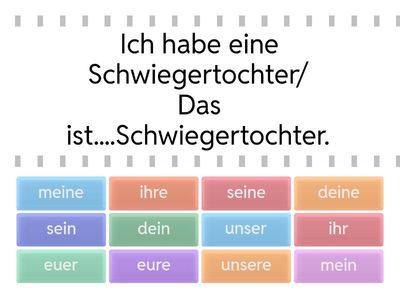  Adjectifs possessifs