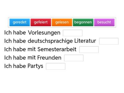 A2.2 Wörter Kapitel 1 